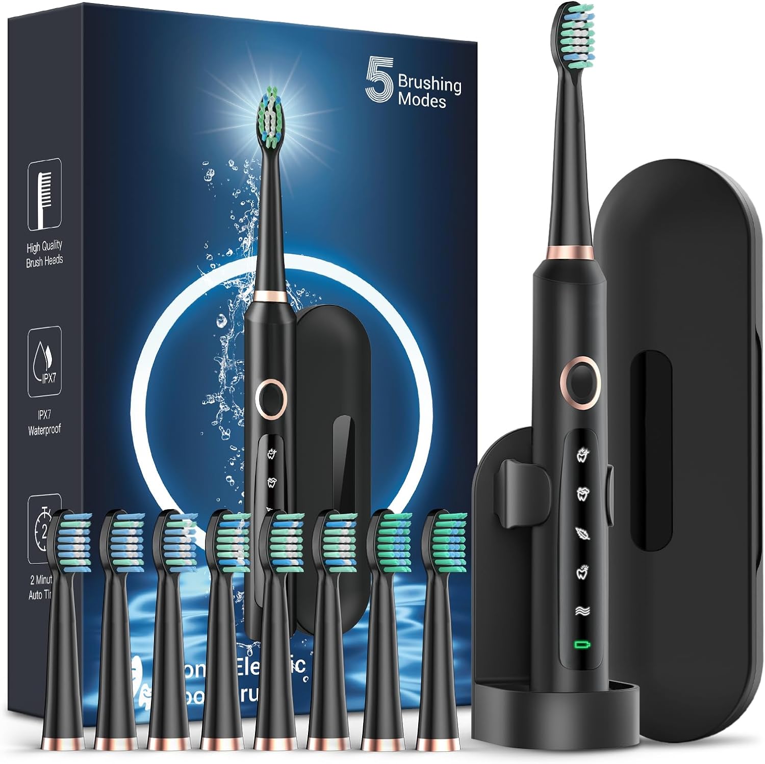 Sonic Electric Toothbrush for Adults