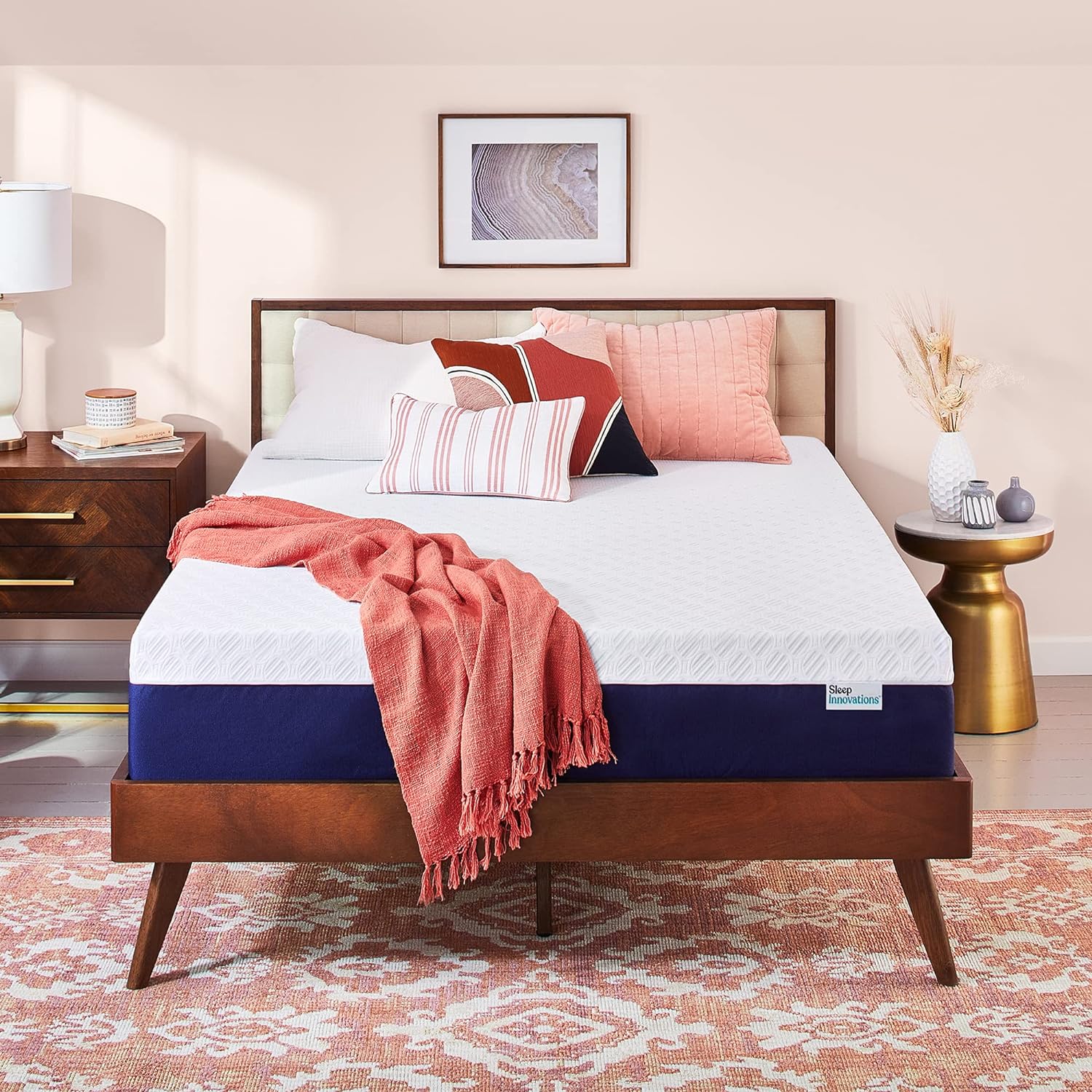Sleep Innovations Shiloh 14 Inch Memory Foam Mattress 