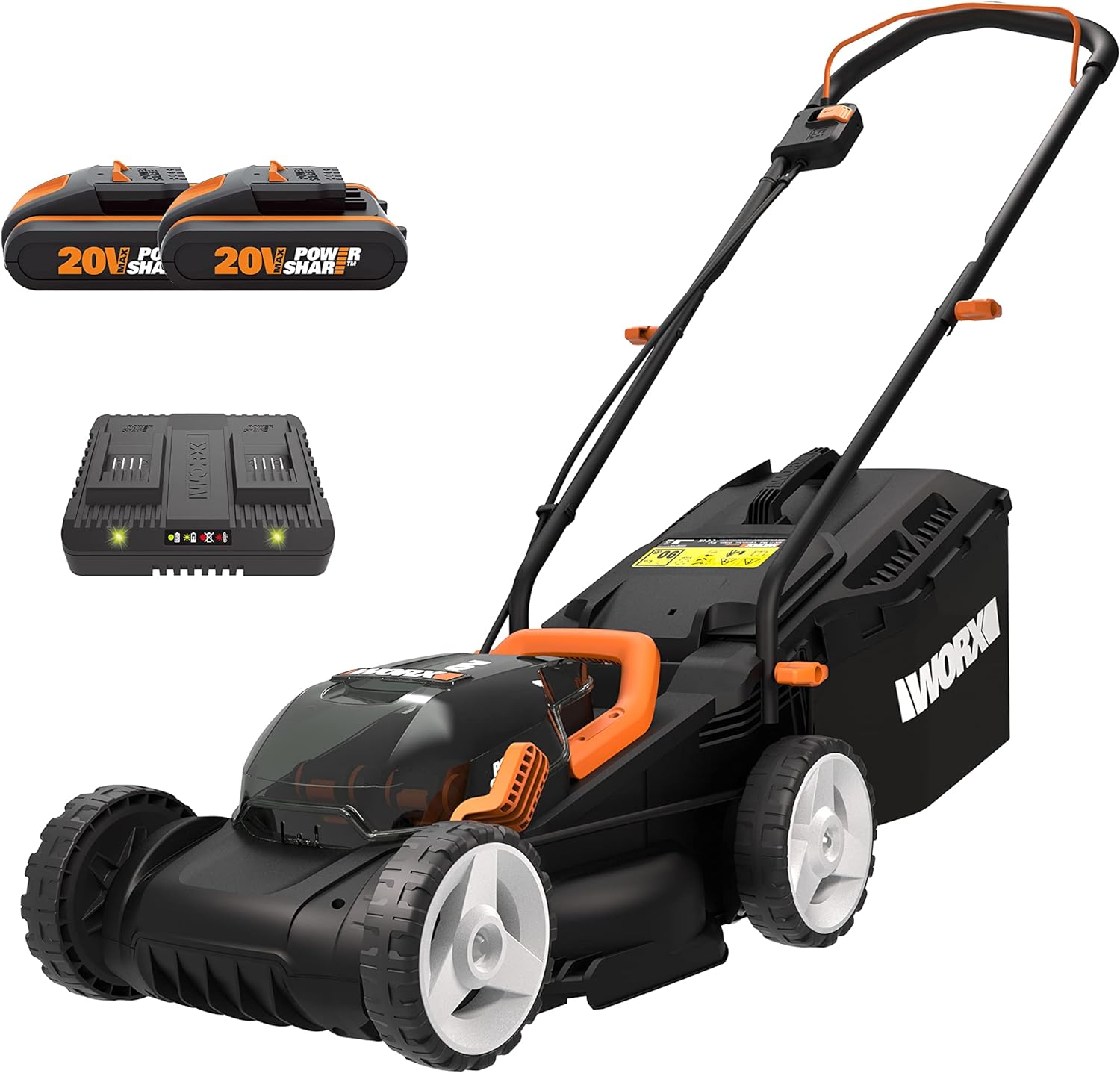  Worx WG779E.2 40V Cordless Lawn Mower