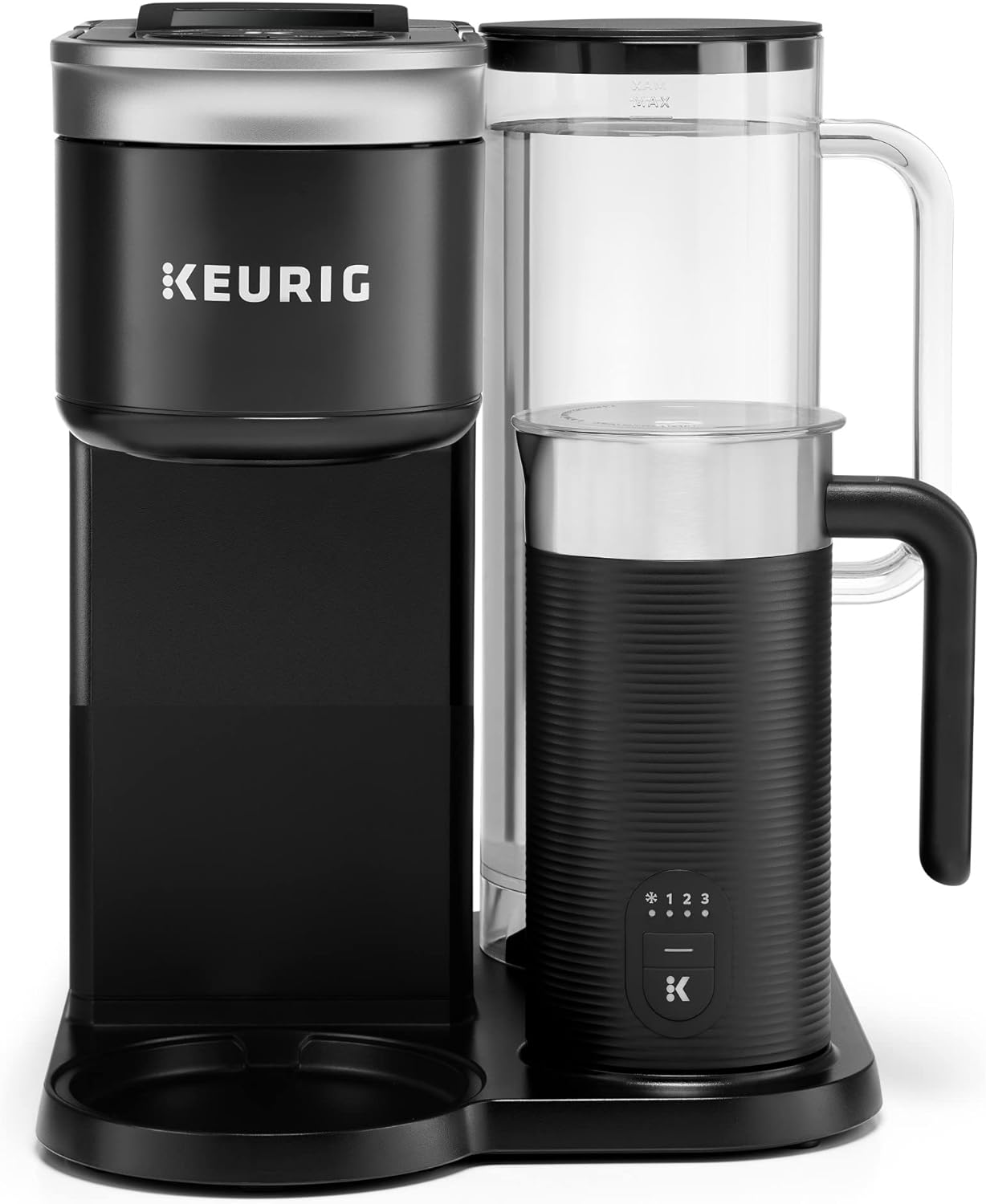 Keurig K-Cafe SMART Single Serve K-Cup Pod Coffee, Latte, and Cappuccino Maker