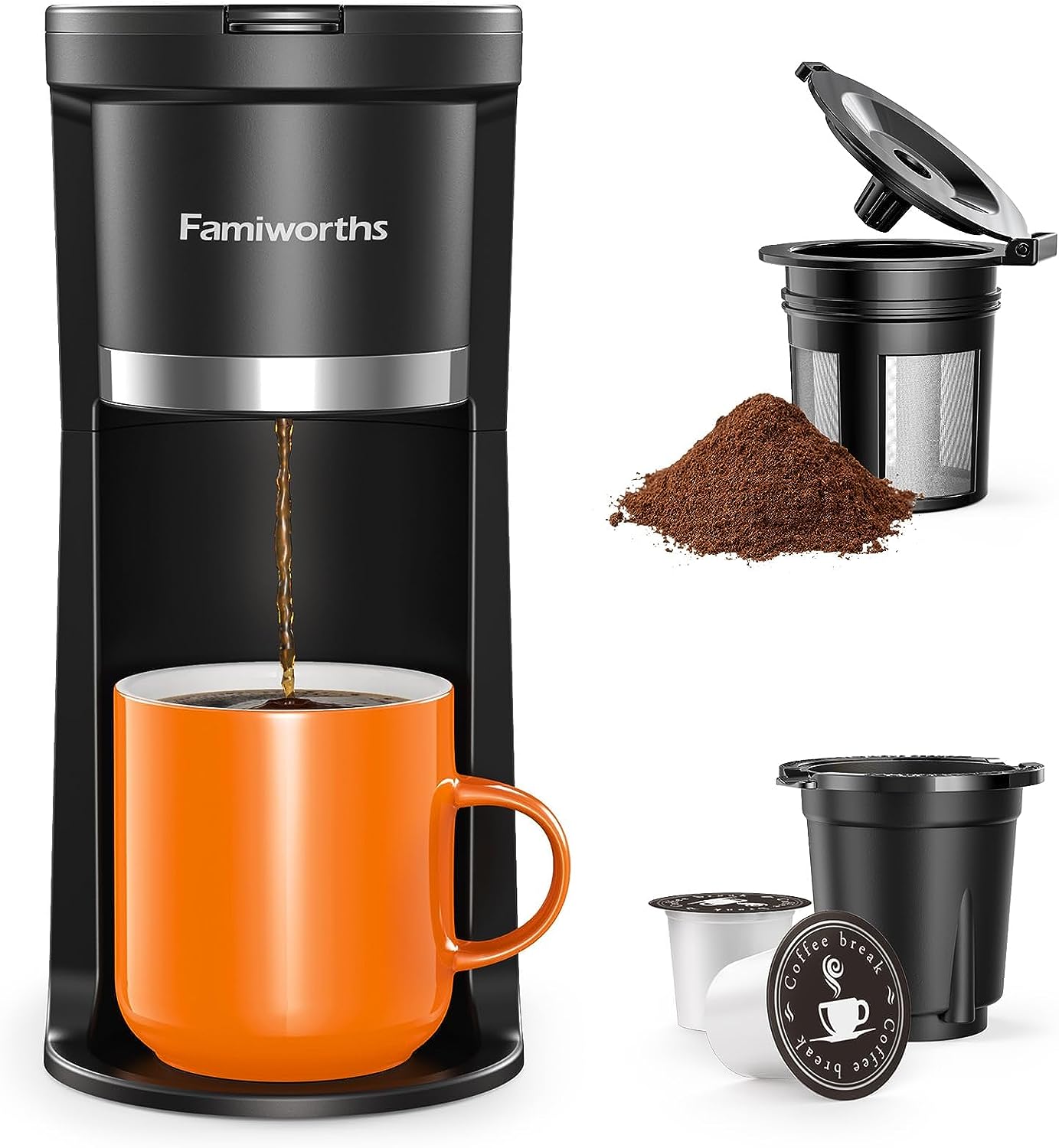 amiworths Mini Coffee Maker